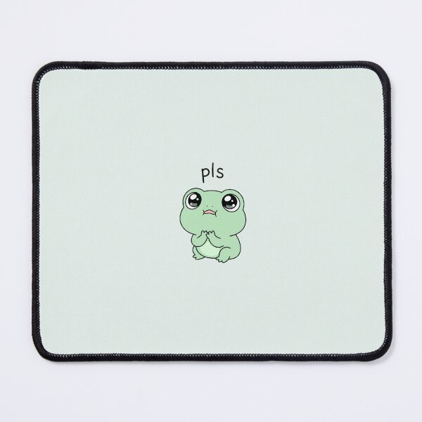 Item preview, Cute Kawaii frog saying "pls"  designed and sold by pixellm.