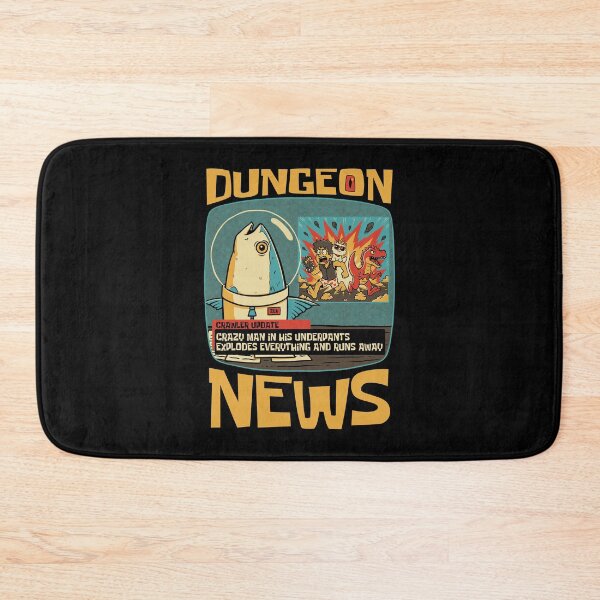 Item preview, Dungeon Crawler Fish News designed and sold by Studio Mootant.