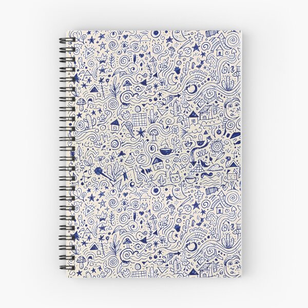 Item preview, Draw Whimsical Hand Drawn Folk Art Doodle Pattern designed and sold by ART ATTACK ZONE.