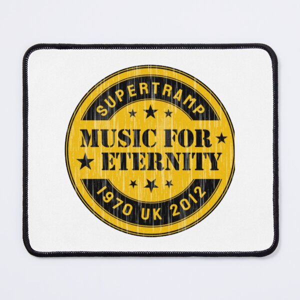 Item preview, Supertramp Music For Eternity Badge designed and sold by NikoKoch.