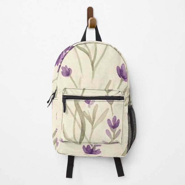 Item preview, Watercolor Lavender Botanical Floral Pattern designed and sold by SassyArtistry.