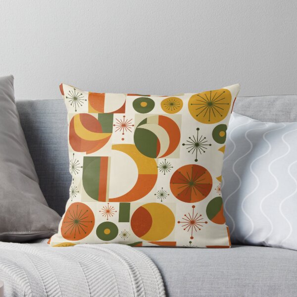 Item preview, Atomic 70s — Mid-Century Modern Pattern designed and sold by ArtfulAdv.