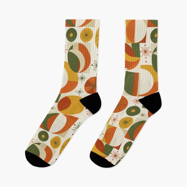 Artikelvorschau, Atomic 70s — Mid-Century Modern Pattern entworfen und verkauft von ArtfulAdv.