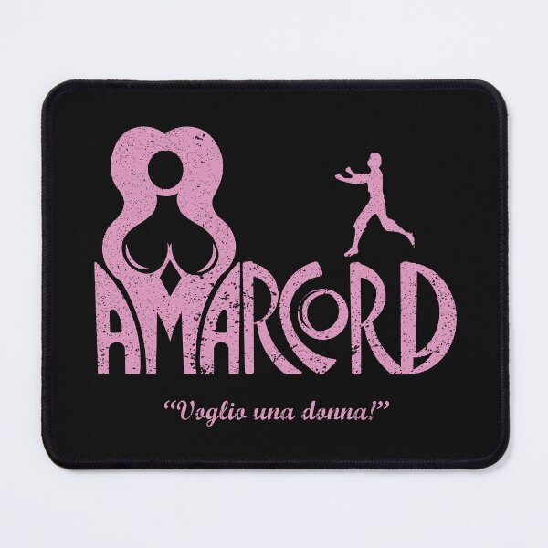 Item preview, Amarcord Voglio Una Donna Retro Italian Cinema T-Shirt designed and sold by FULLER FACTORY.