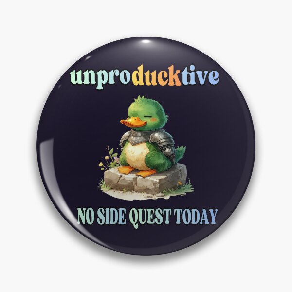 Item preview, Unproductive – No side quests designed and sold by LiskoDesign.