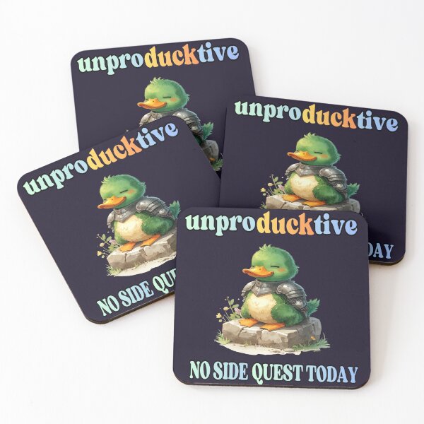 Item preview, Unproductive – No side quests designed and sold by LiskoDesign.