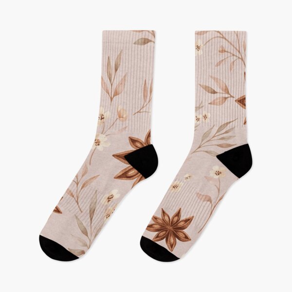 Item preview, Delicate Star Anise Botanical Pattern designed and sold by SassyArtistry.