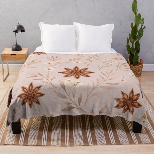 Item preview, Delicate Star Anise Botanical Pattern designed and sold by SassyArtistry.