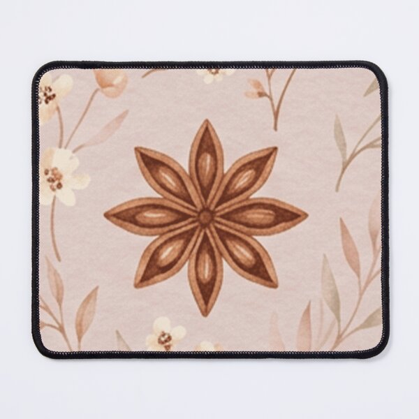 Item preview, Delicate Star Anise Botanical Pattern designed and sold by SassyArtistry.