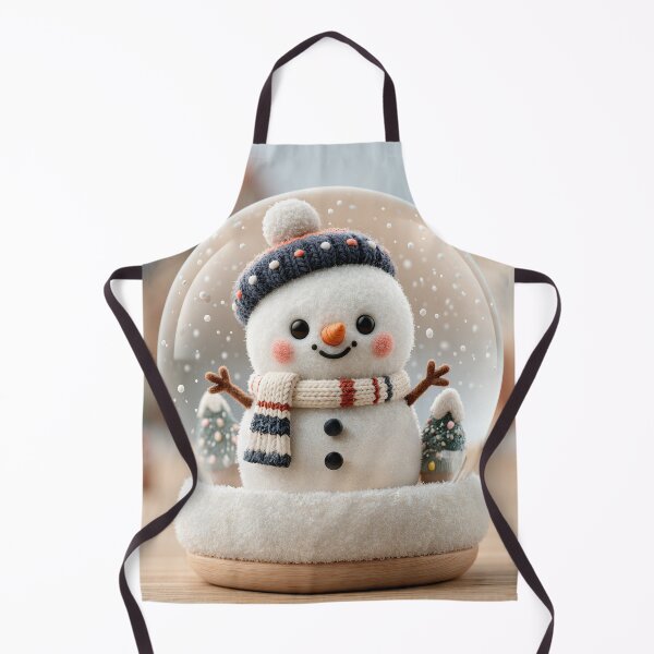 Item preview, Cute Snowman in a Snow Globe Art designed and sold by colorful-white.