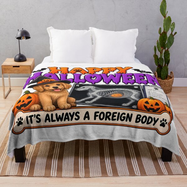Item preview, Happy Halloween Veterinary Radiology – It’s Always a Foreign Body designed and sold by Bettybee00.