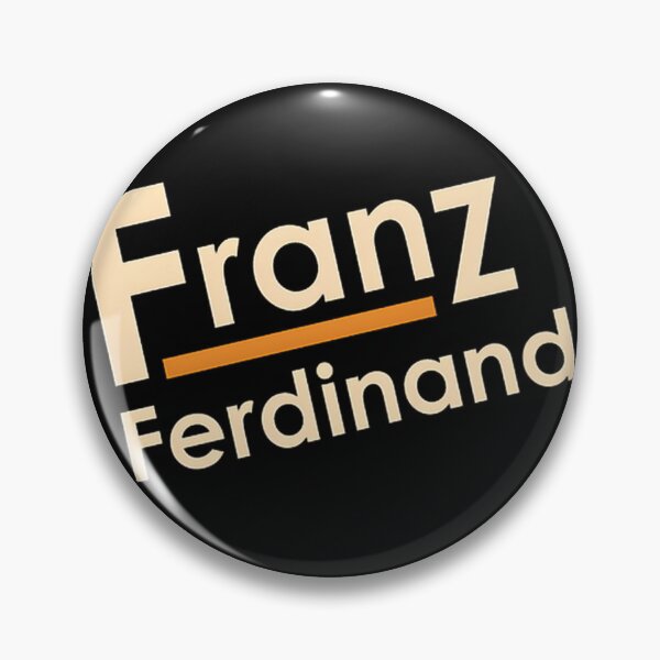 Artikelvorschau, Franz Ferdinand inspiriertes Bandlogo-Grafikdesign entworfen und verkauft von MOno PRINT.