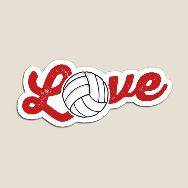 Sports Magnet Birthday Gift Volleyball Magnets Vollyball Lover Gift Vollyball Locker Magnets