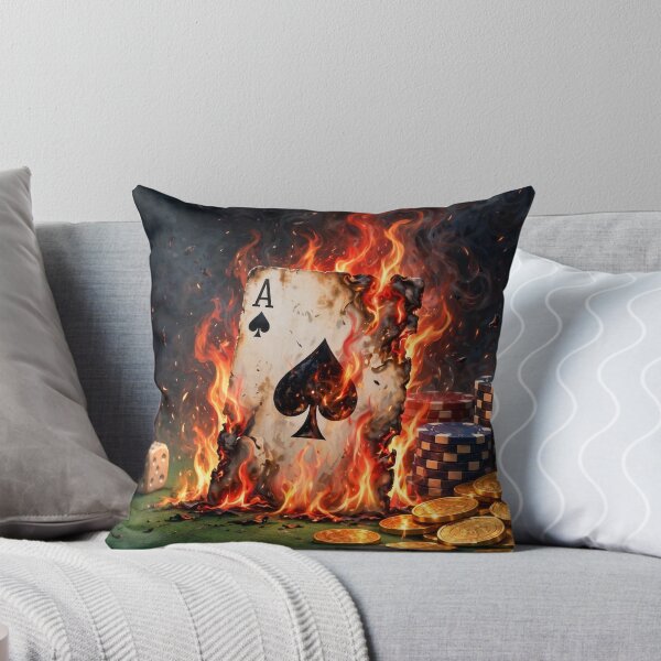 Item preview, Burning Ace of Spades Art designed and sold by Gangster-Design.