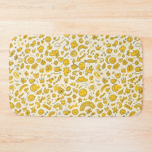 Item preview, Sun Whimsical Hand Drawn Folk Art Doodle Pattern designed and sold by ART ATTACK ZONE.