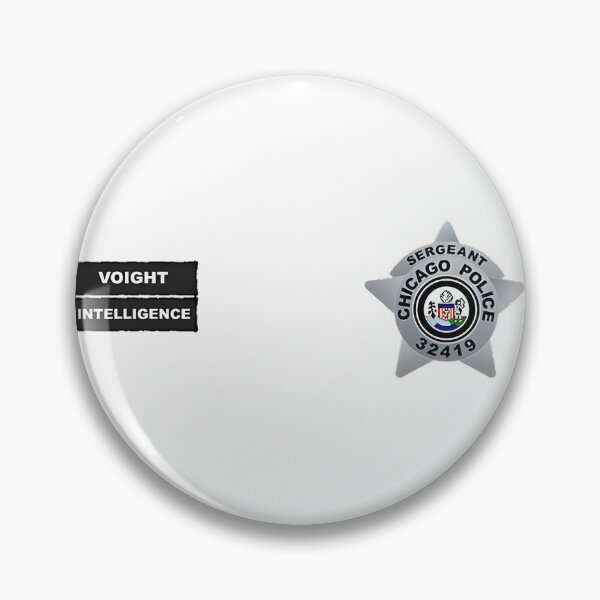 Item preview, Chicago Police Sergeant Hank Voight Intelligence Badge Vest Design designed and sold by JesterVision.
