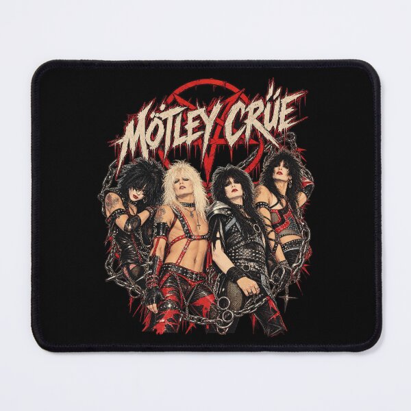 Item preview, Mötley Crüe Band – Vintage 80s Glam Metal Hair Metal Rock Art designed and sold by Jadegothgobby.
