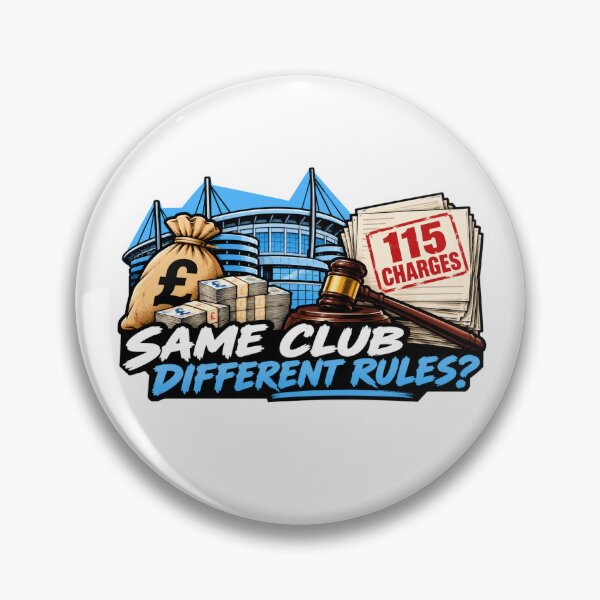Item preview, Man City Same Club Different rules designed and sold by FullBoatDesign.