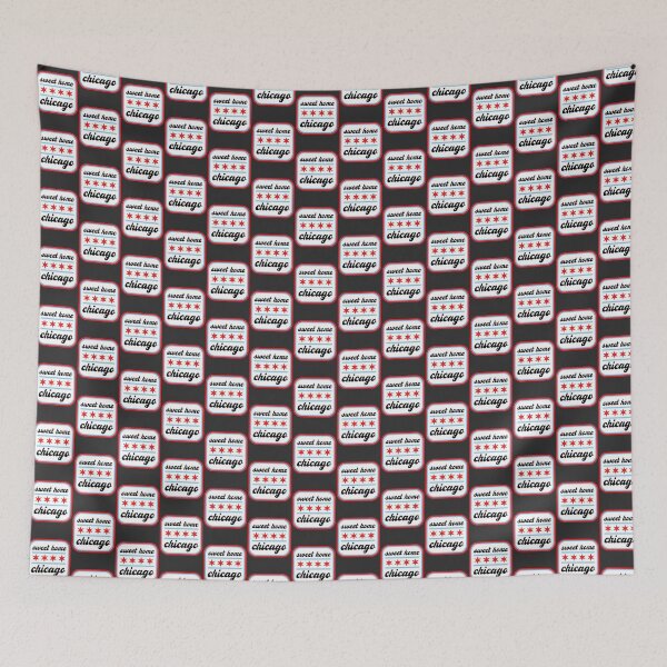 Item preview, Sweet Home Chicago Skyline Vintage Style Design for City Lovers and Nostalgic Fans designed and sold by JesterVision.