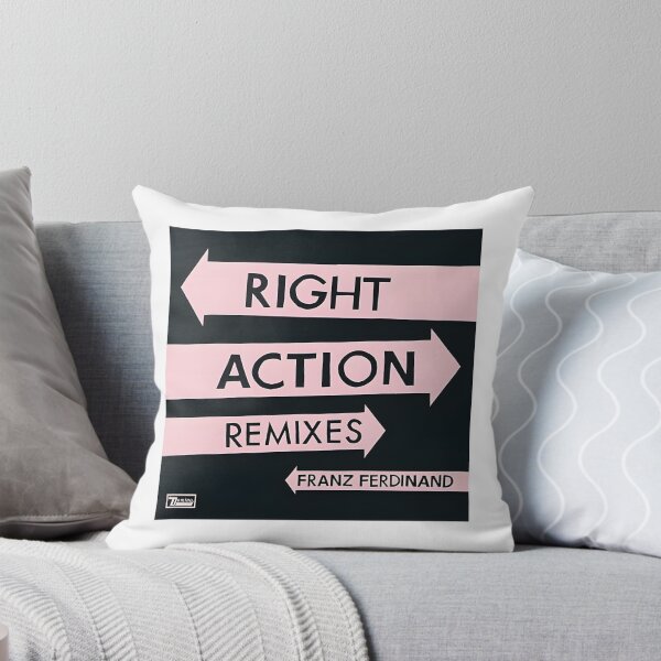 Item preview, Franz Ferdinand Inspired Right Action Retro Rock Band Design designed and sold by MOno PRINT.