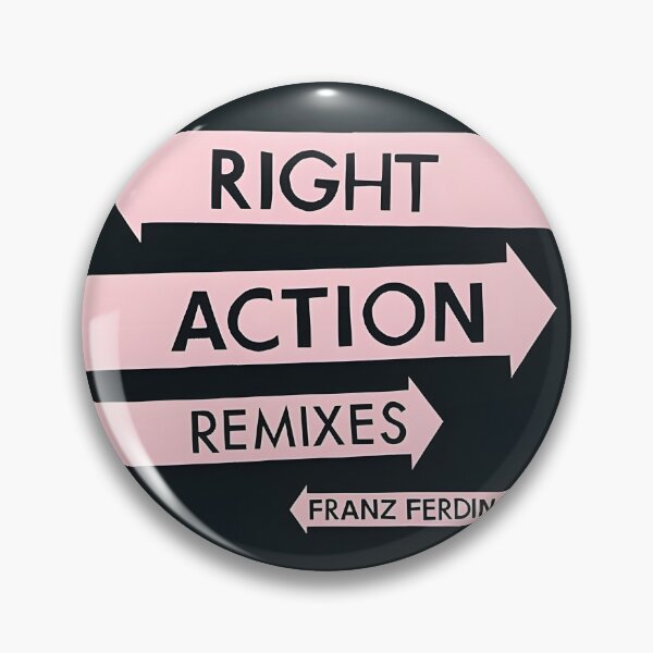 Artikelvorschau, Franz Ferdinand inspiriertes Retro-Rockband-Design von Right Action entworfen und verkauft von MOno PRINT.