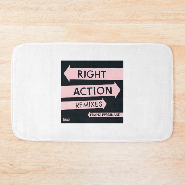Item preview, Franz Ferdinand Inspired Right Action Retro Rock Band Design designed and sold by MOno PRINT.