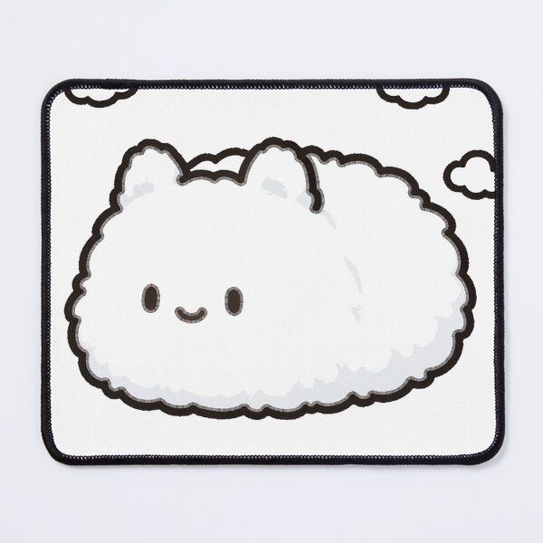 Item preview, Cute Chibi Samoyed Dog Fluffy Clouds Cloud Nine Kawaii Sticker designed and sold by xiaoxiaochibi.
