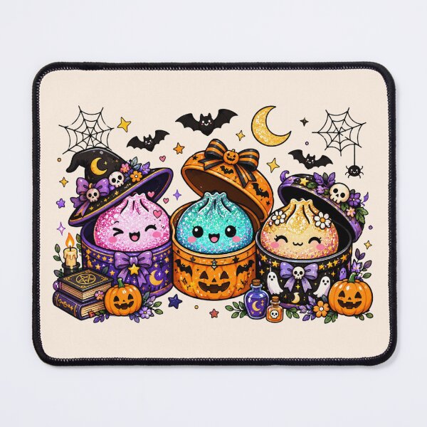 Item preview, Kawaii Halloween Dumpling, Glitter Spooky Cute designed and sold by Quiajia.