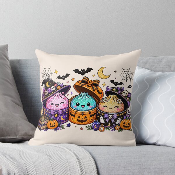 Item preview, Kawaii Halloween Dumpling, Glitter Spooky Cute designed and sold by Quiajia.