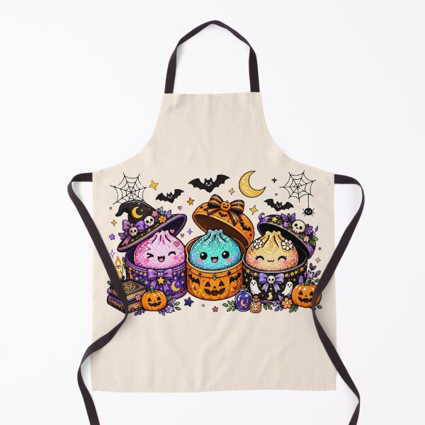 Item preview, Kawaii Halloween Dumpling, Glitter Spooky Cute designed and sold by Quiajia.
