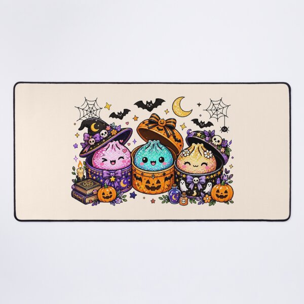 Item preview, Kawaii Halloween Dumpling, Glitter Spooky Cute designed and sold by Quiajia.