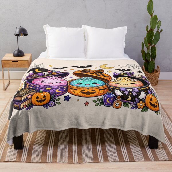 Item preview, Kawaii Halloween Dumpling, Glitter Spooky Cute designed and sold by Quiajia.