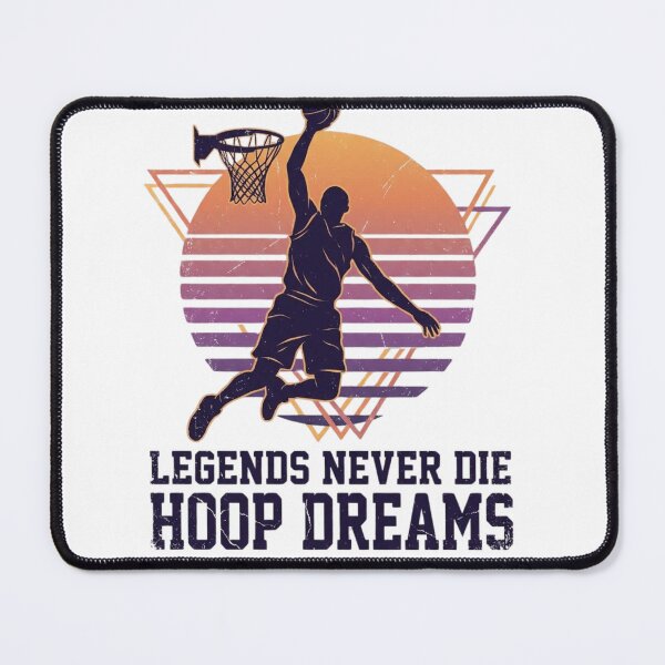 Artikelvorschau, Basketball-Legenden sterben nie entworfen und verkauft von AG Clothing Shop.