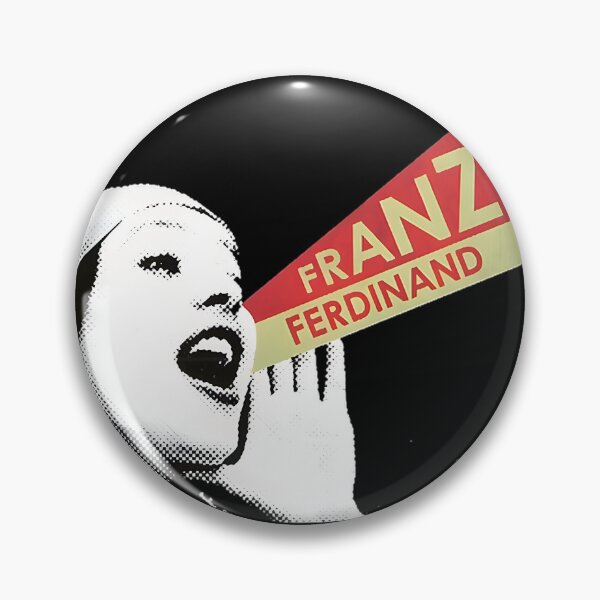 Artikelvorschau, Franz Ferdinand inspiriertes Grafikdesign für Indie-Rock-Bands entworfen und verkauft von MOno PRINT.