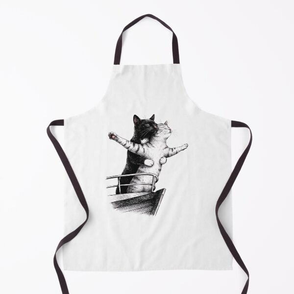 Item preview, Cats Hugging on a Boat Vintage Cat Lovers Design designed and sold by Snifferius.