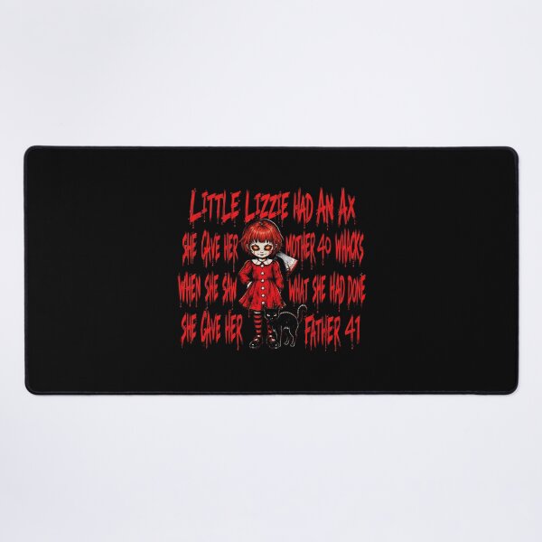 Item preview, Lizzie Borden Little Lizzie Cat 40-41 Horr designed and sold by CatTalkTshirts.