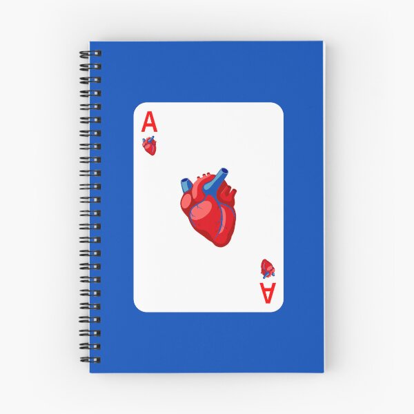 Item preview, Ace of Realistic Hearts designed and sold by Karate Octopus.
