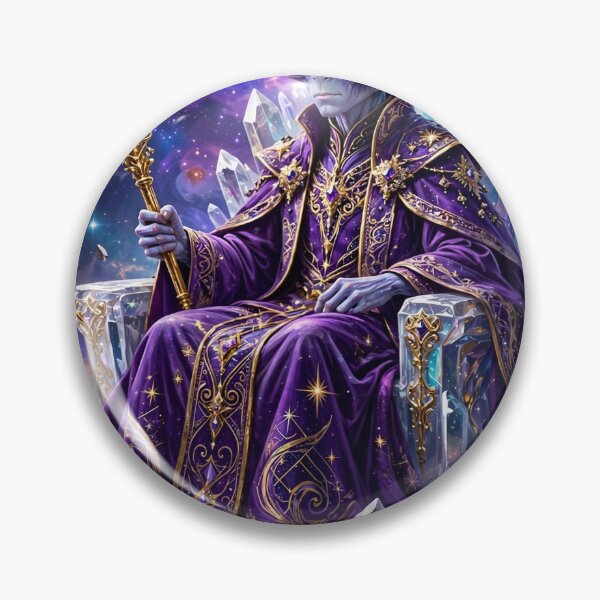 Item preview, Alien King Crystal Throne Art designed and sold by Gangster-Design.