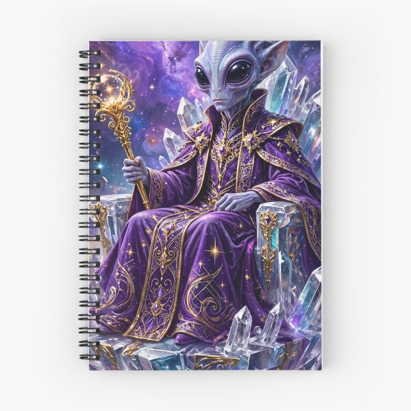 Item preview, Alien King Crystal Throne Art designed and sold by Gangster-Design.