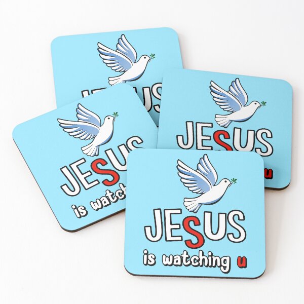 Item preview, Jesus is watching you designed and sold by QuanntixArt.