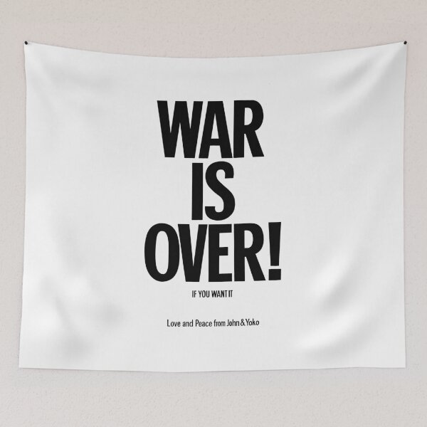 Item preview, War Is Over If You Want It Poster - John Lennon Yoko Ono designed and sold by letitrip.