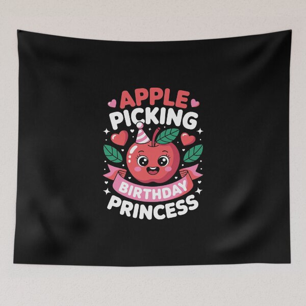 Item preview, Apple Picking Birthday Princess designed and sold by jkrphoto.