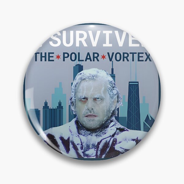 Item preview, I Survived The Polar Vortex Funny Chicago Winter Humor Design designed and sold by JesterVision.