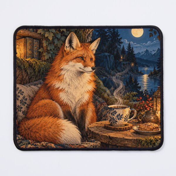 Item preview, Coffee for a Fox designed and sold by DrizzyV.