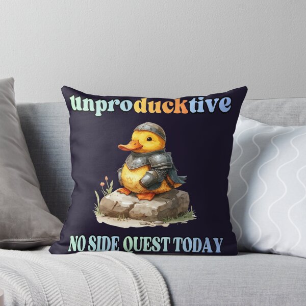 Item preview, UnproDUCKtive – No side quests for gamers designed and sold by LiskoDesign.