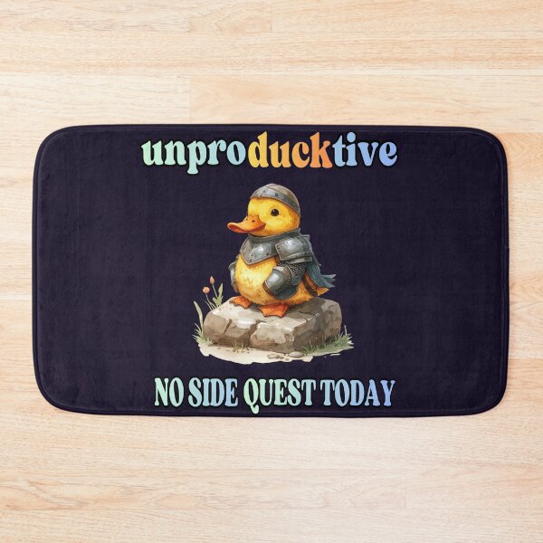 Item preview, UnproDUCKtive – No side quests for gamers designed and sold by LiskoDesign.