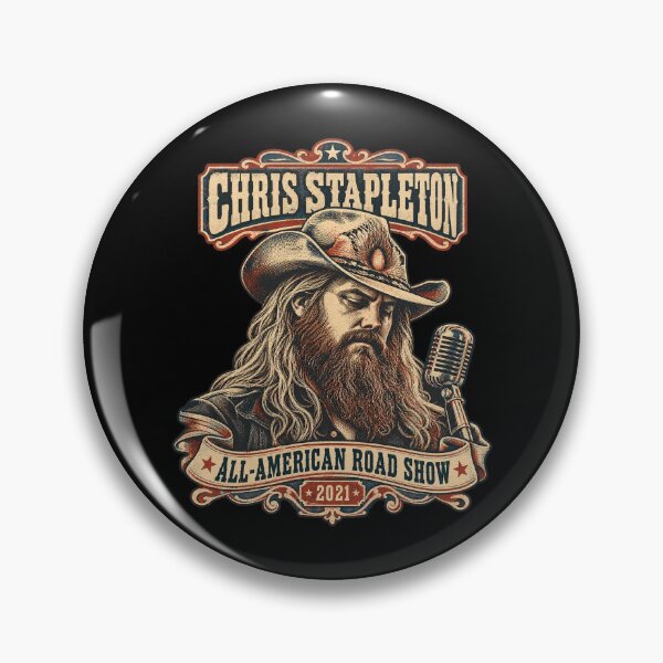 Item preview, Chris Stapleton All-American Road Show – Vintage Country Western Art designed and sold by Jadegothgobby.