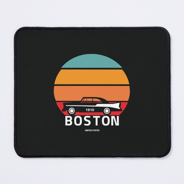 Item preview, Boston Retro Sunset Car Design designed and sold by MD Ashraful Alam.