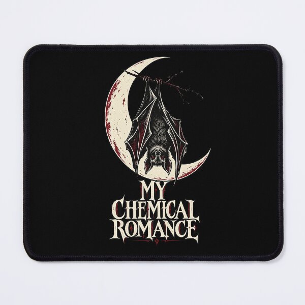 Item preview, My Chemical Romance – Gothic Bat Moon Emo Rock Art designed and sold by Jadegothgobby.