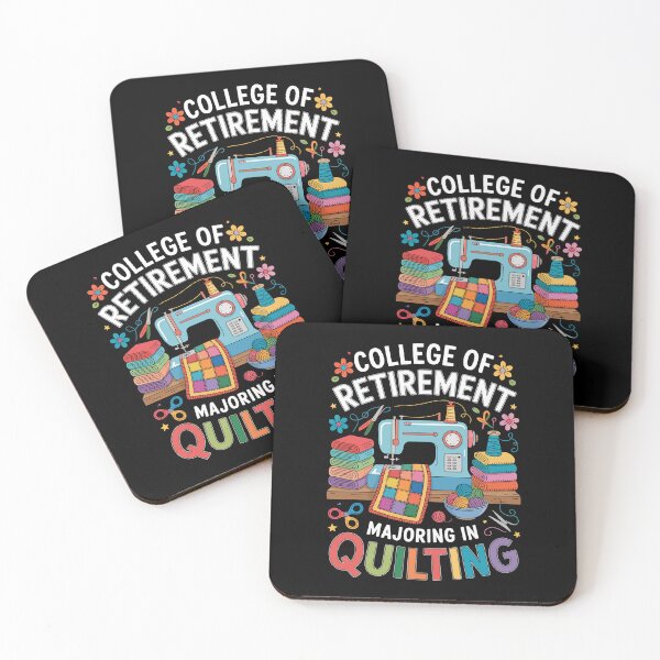 Item preview, College of Retirement Majoring in Quilting designed and sold by jkrphoto.